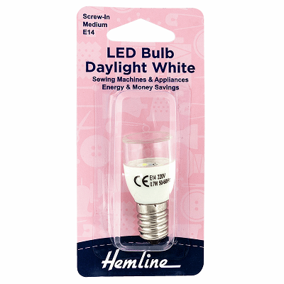 H131.M.LED Sewing Machine Bulb: LED: 220V: Screw-In.. 